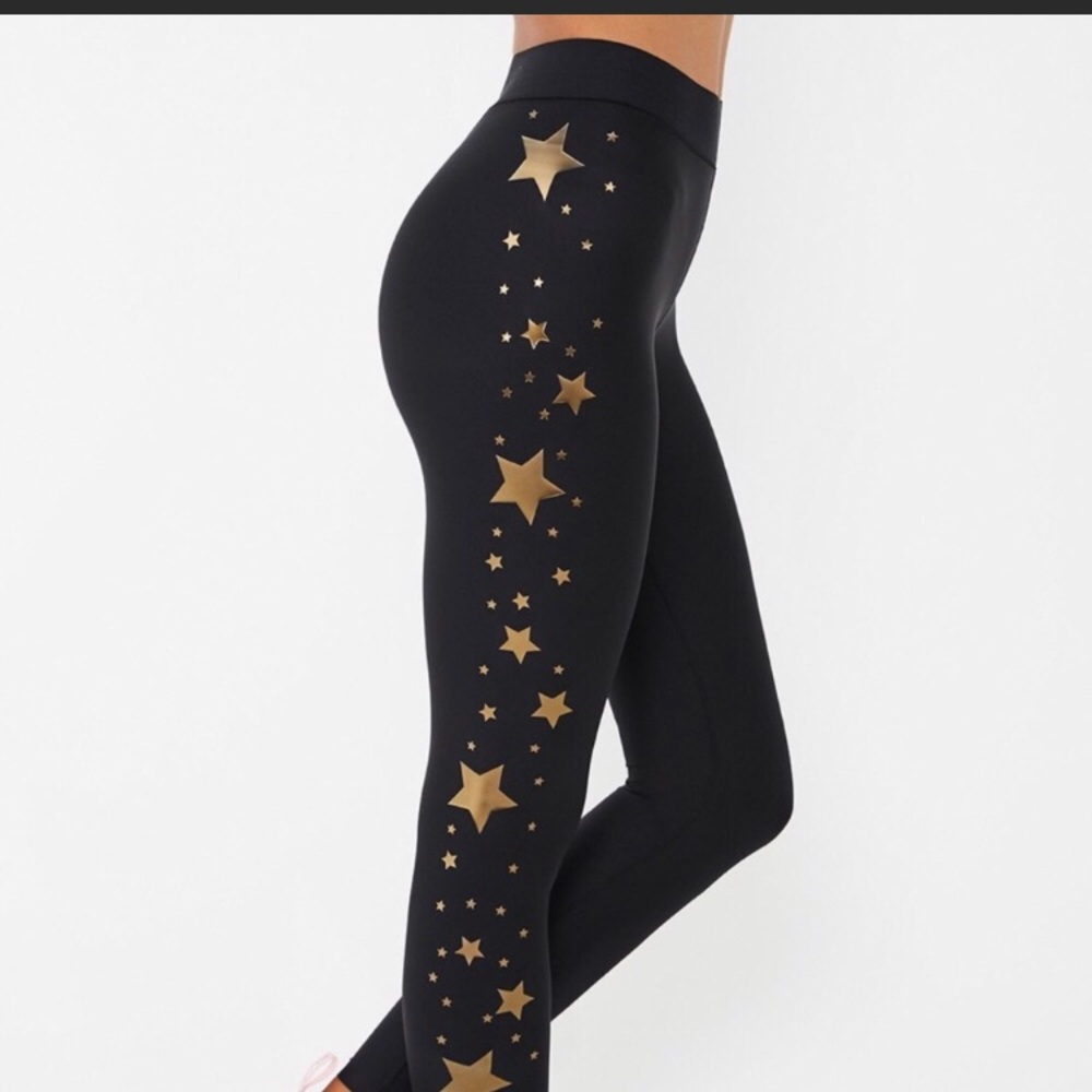 Ultracor Gold Star Stellar Leggings.  Small